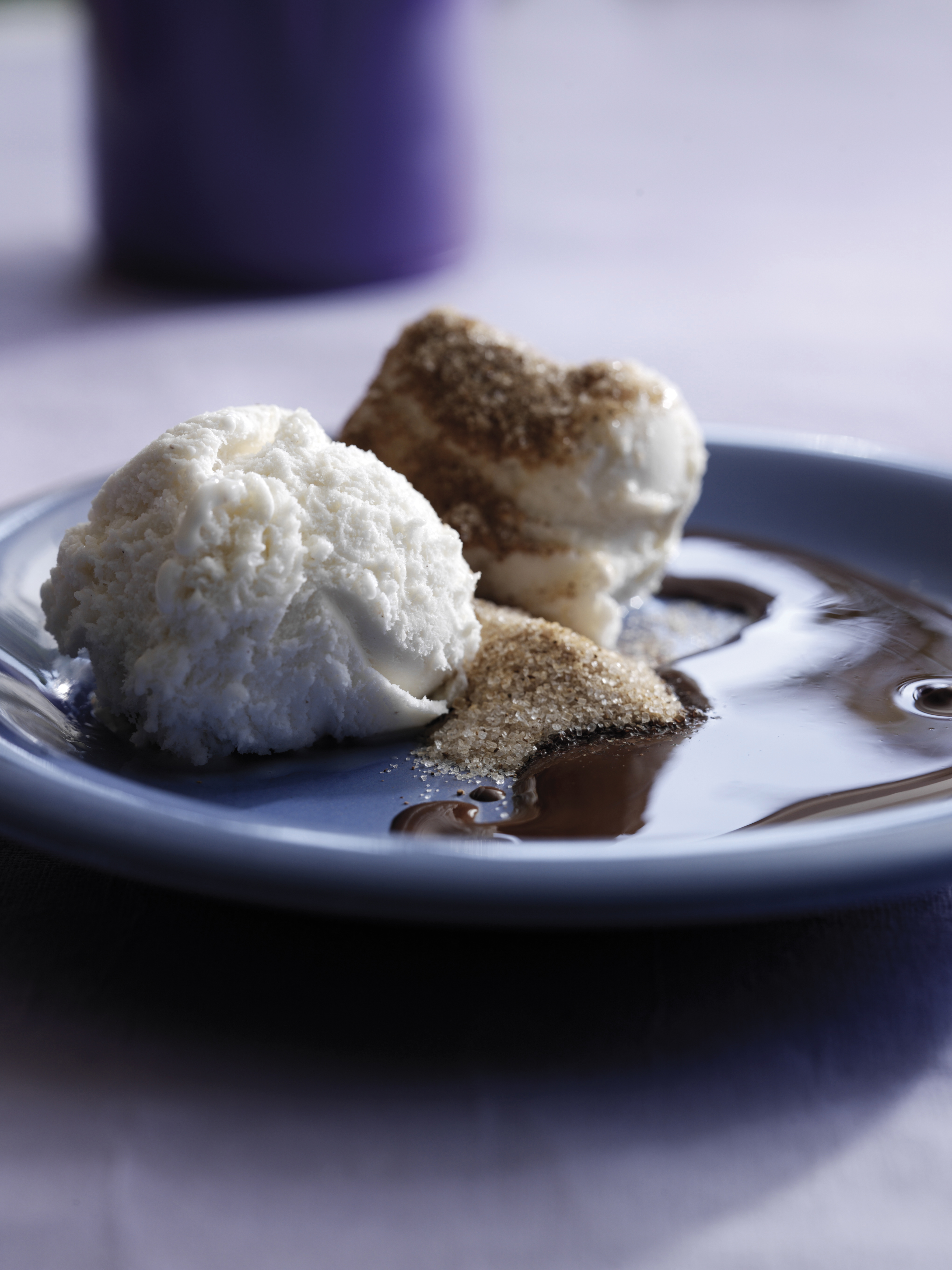 Is med kanelsukker og varm chilichokolade