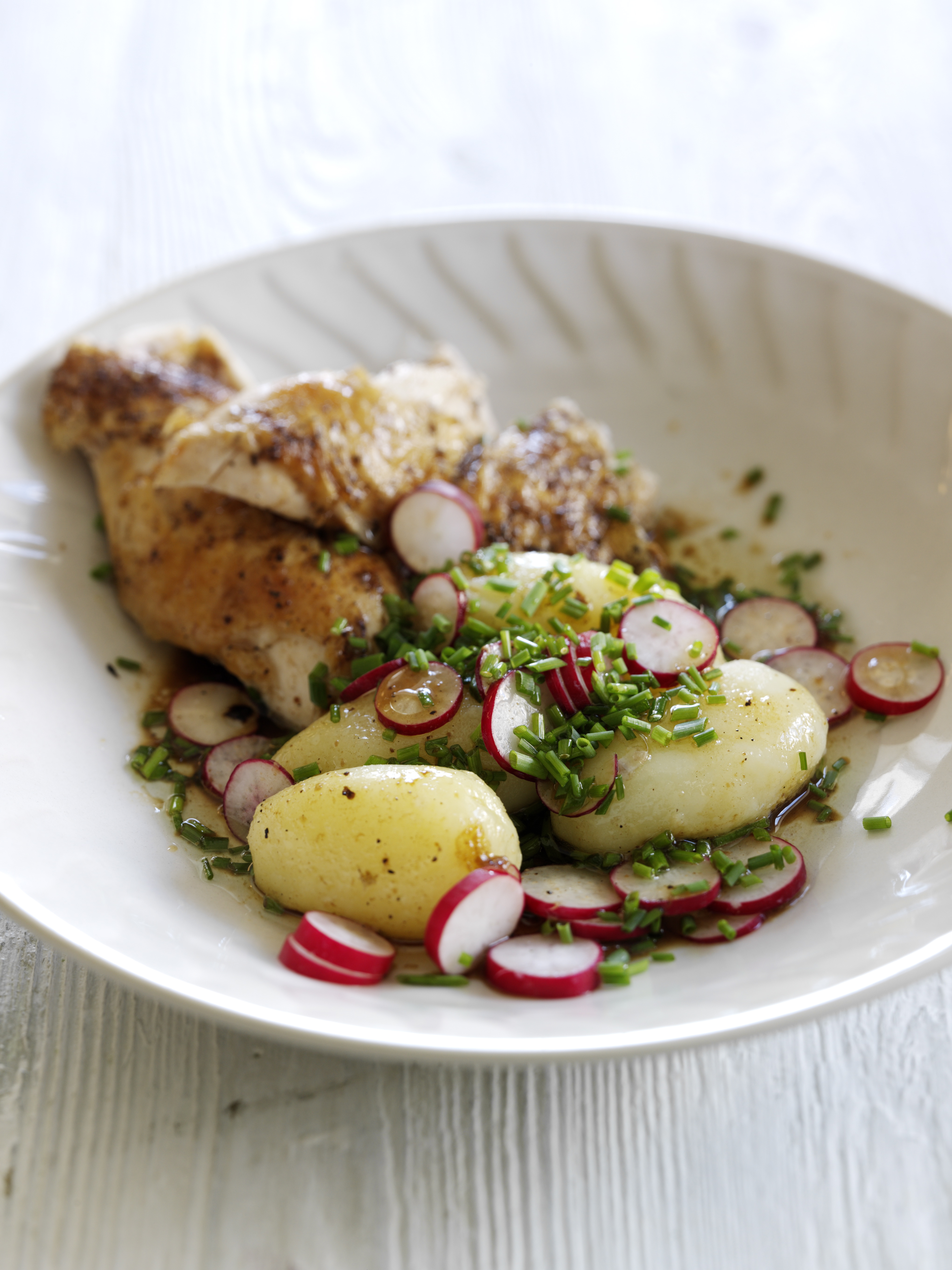 Grydestegt kylling med citrontimian