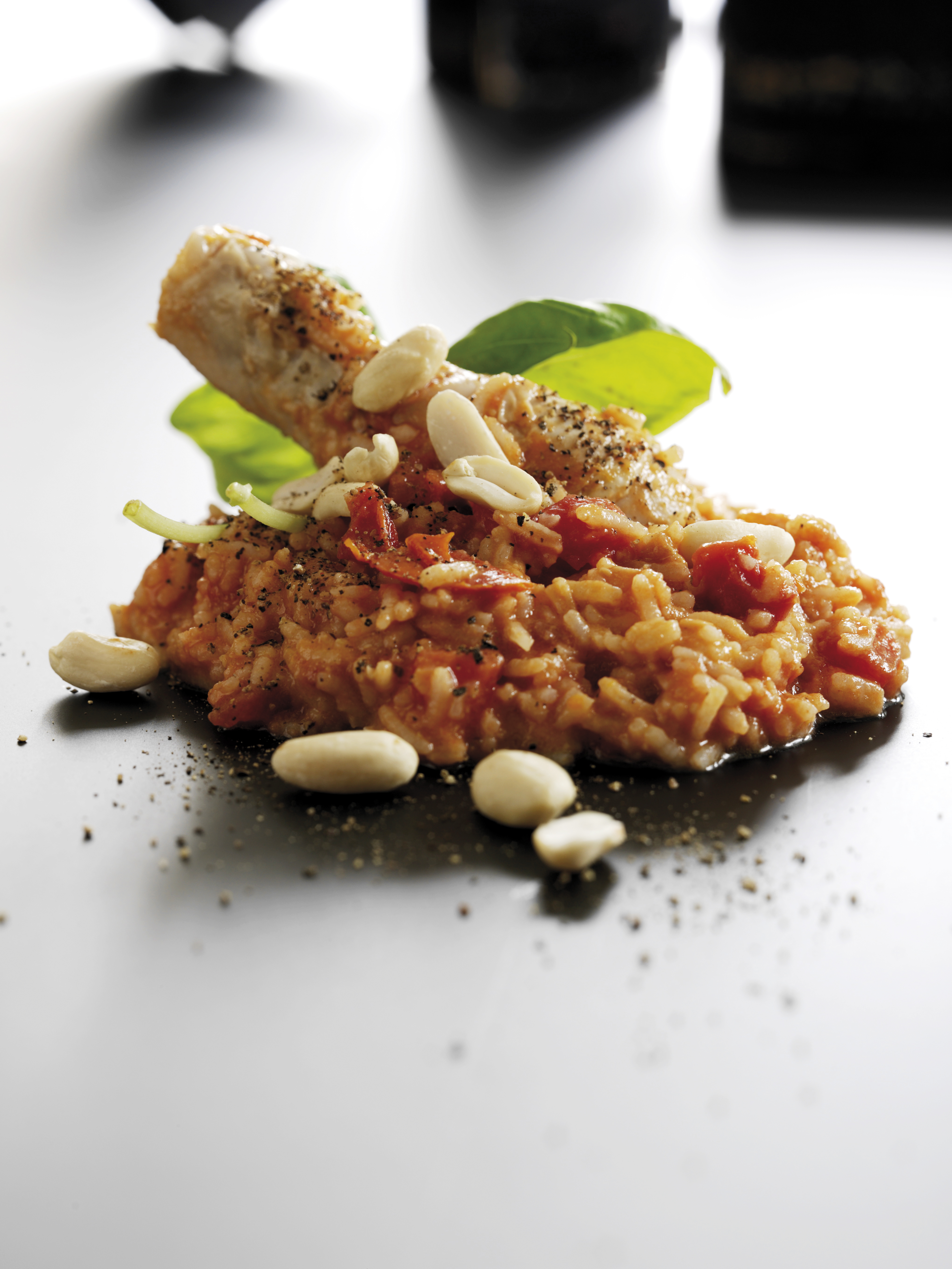 Grydekylling med jordnøddesmør