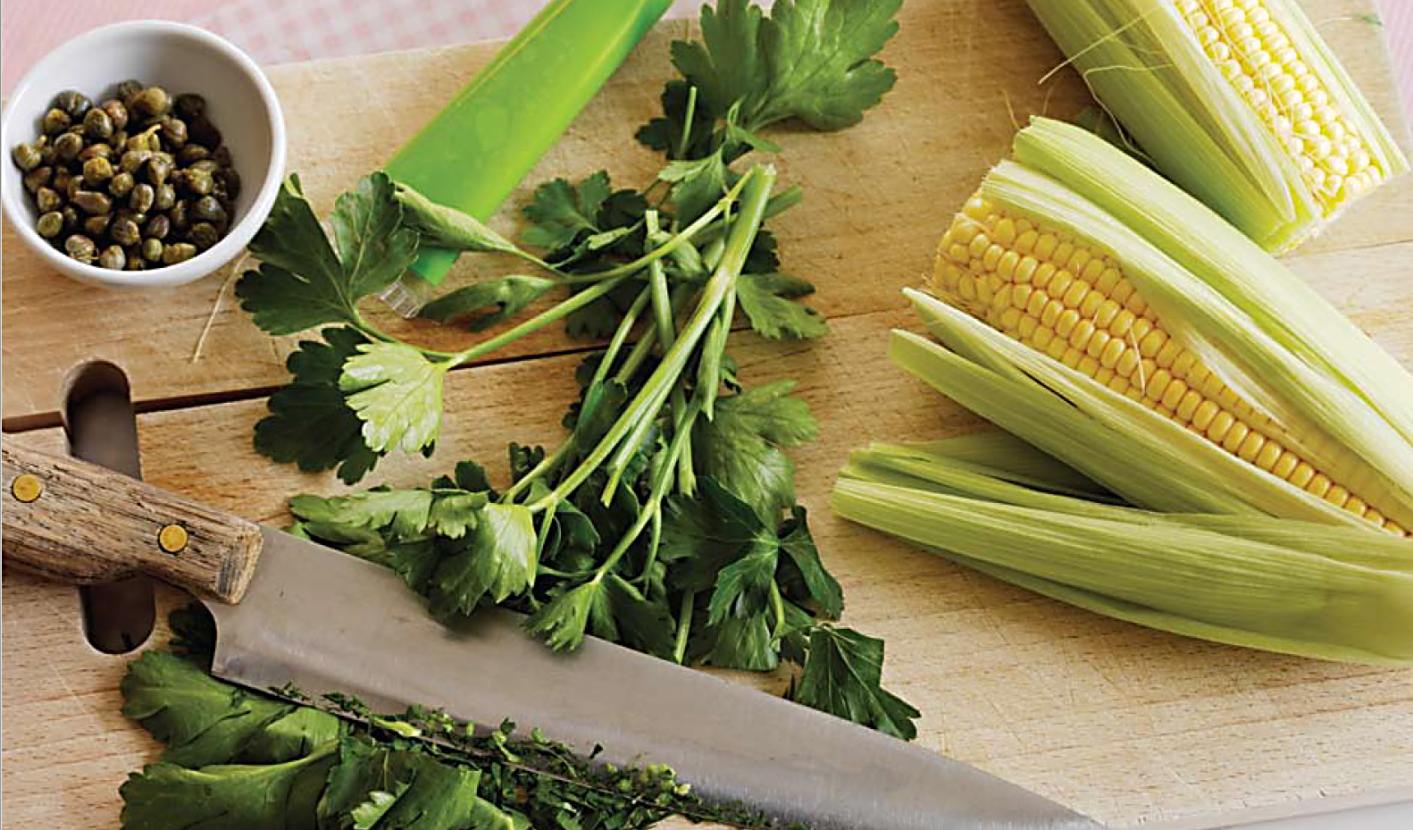 Majskolbe med salt og stærkt