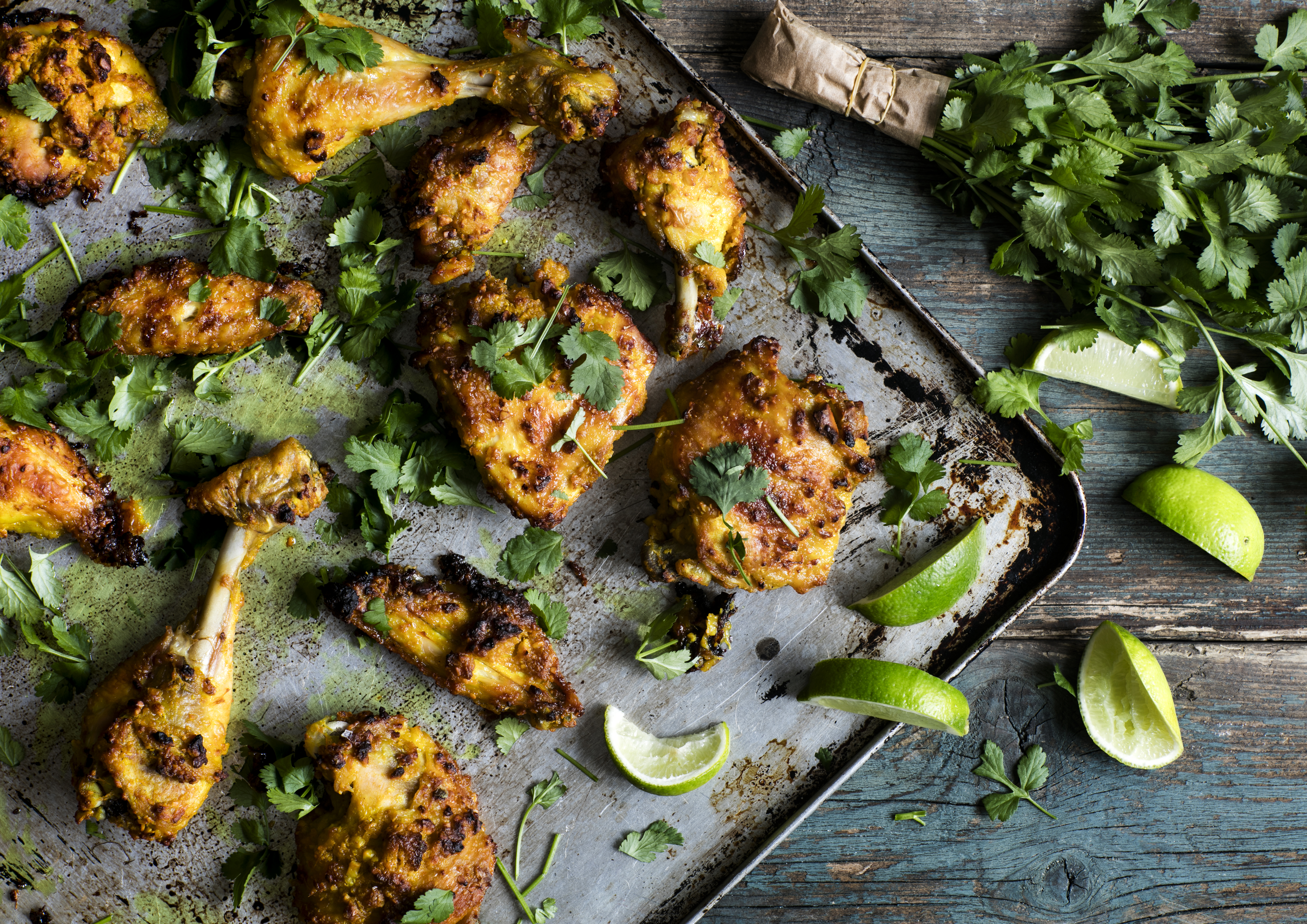 Ingefærmarineret kylling