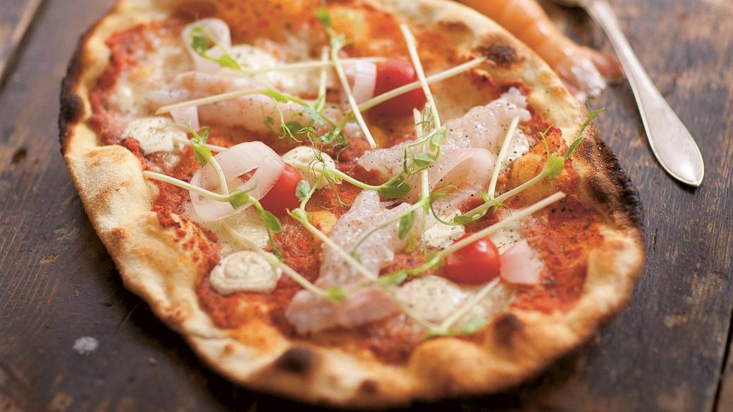 Luksus Jomfruhummerpizza