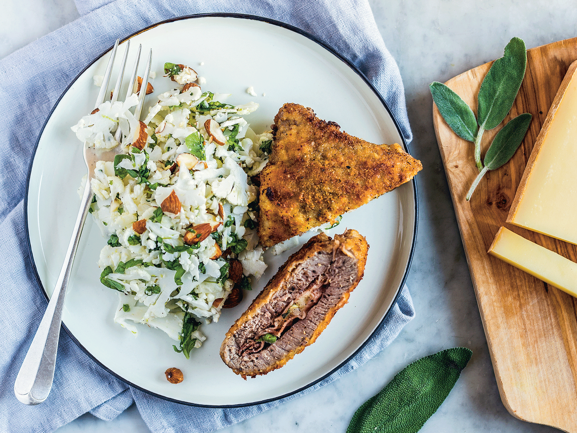 Cordon bleu med comté