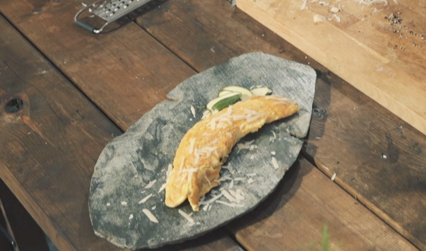 Holms kokkeskole: Omelet med grønt