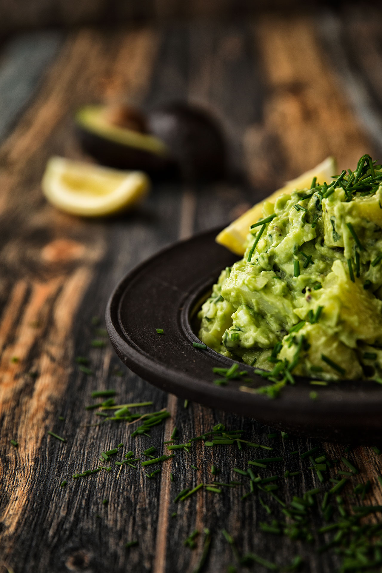 Vegansk mad: Kartoffelsalat med avokado og brøndkarse