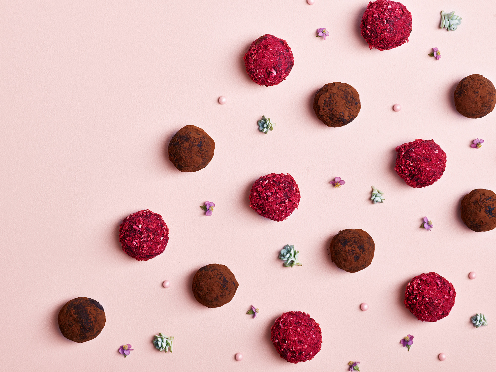 Hjemmelavet marcipankonfekt uden sukker