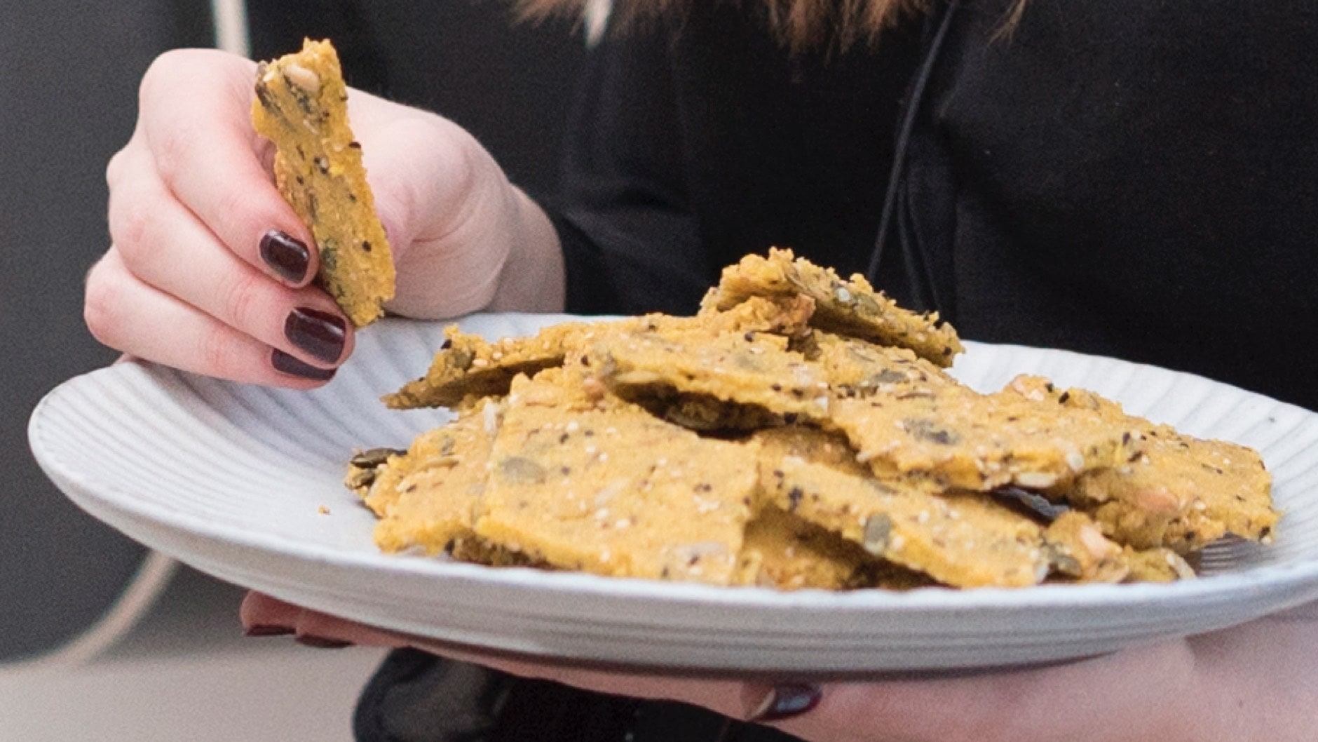 Hjemmelavet knækbrød (glutenfrie) 