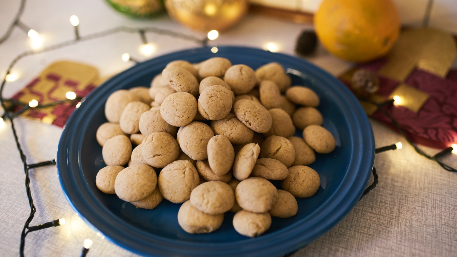 Pebernødder med fløde og appelsin