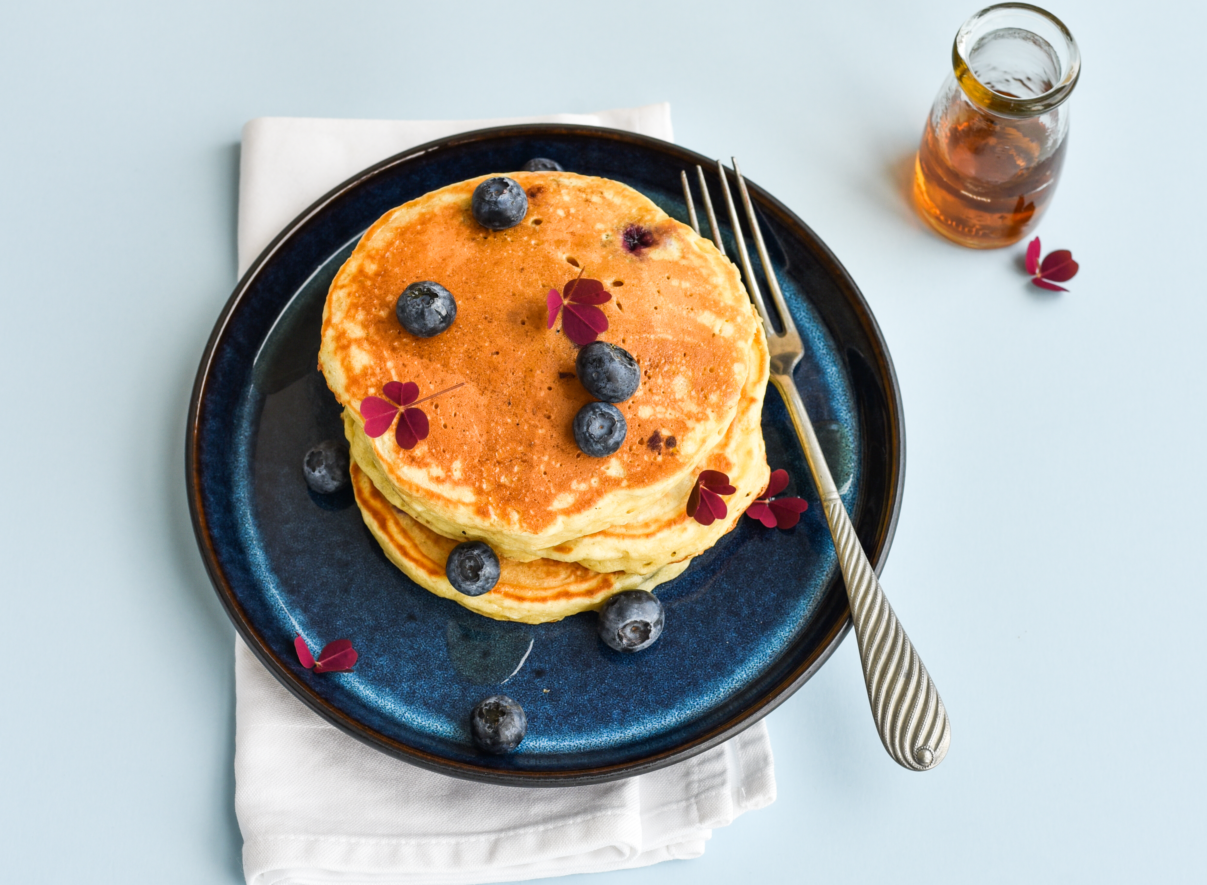 Amerikanske blåbærpandekager