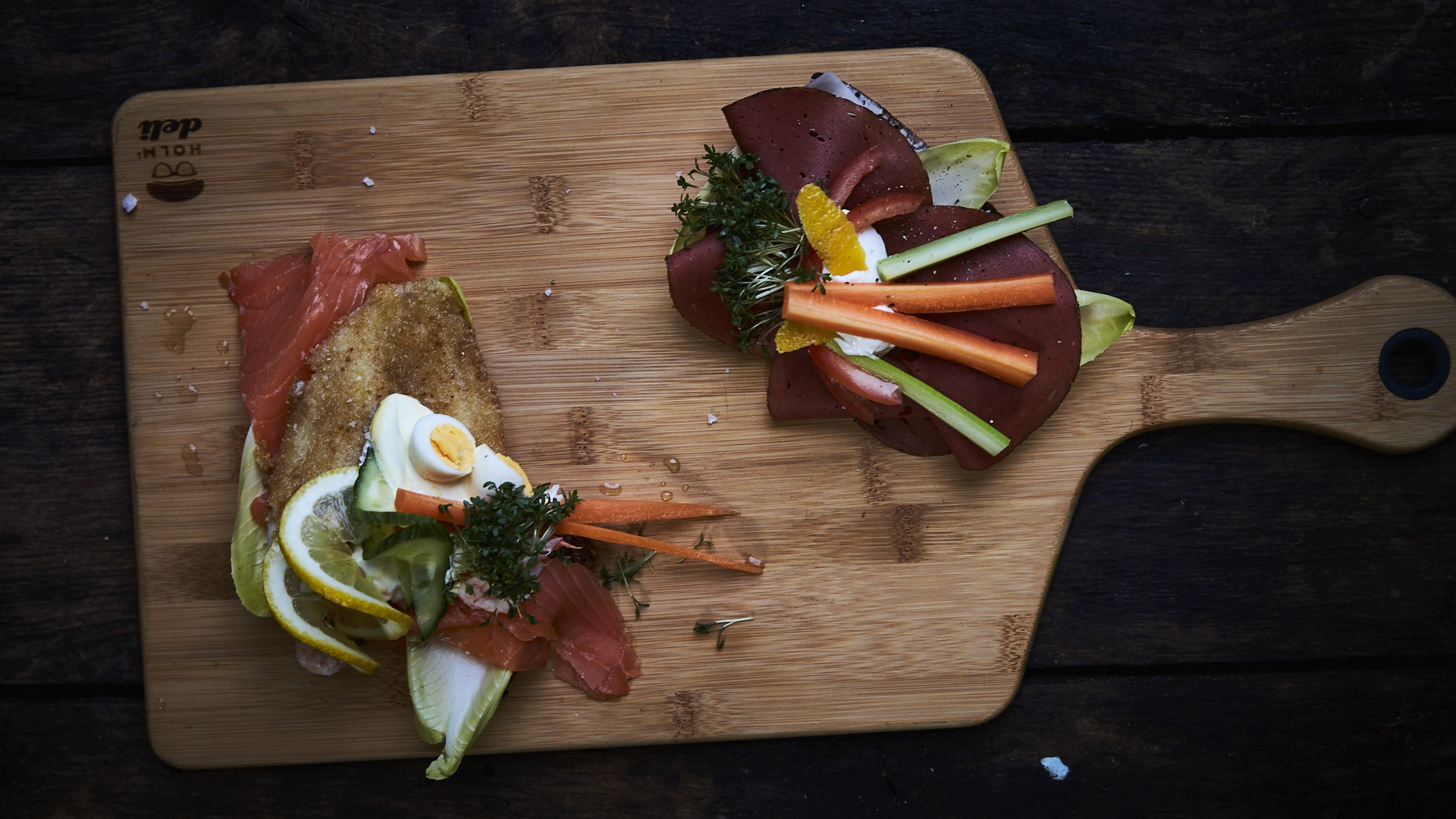 Luksus: Smørrebrød