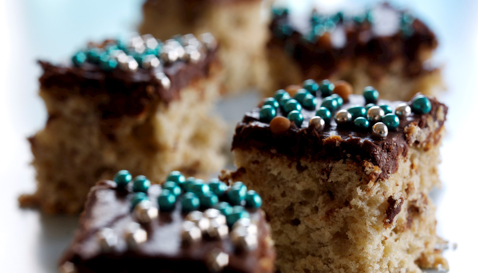 Banankage med krymmel