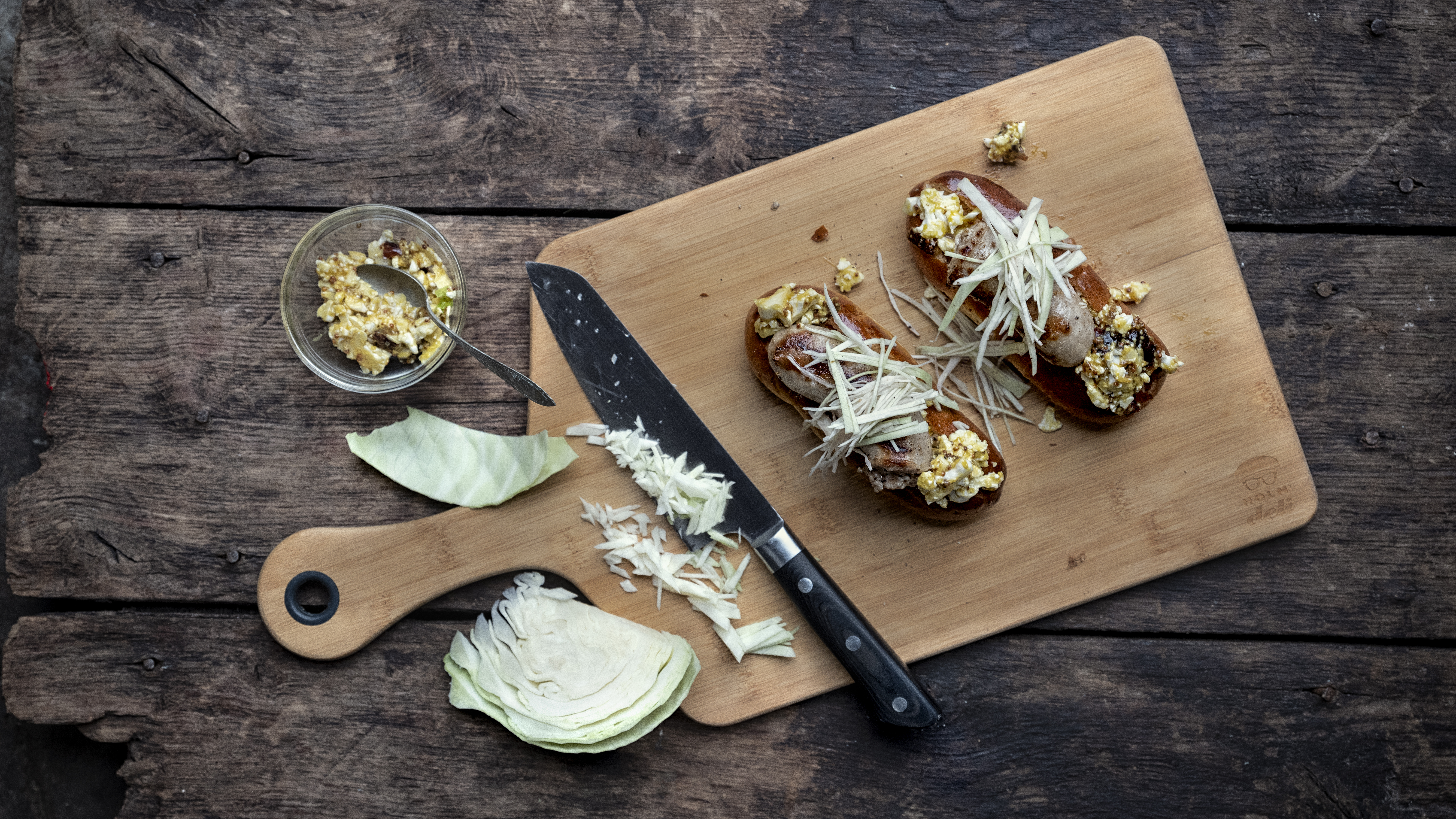 Brioche hotdogs med medister