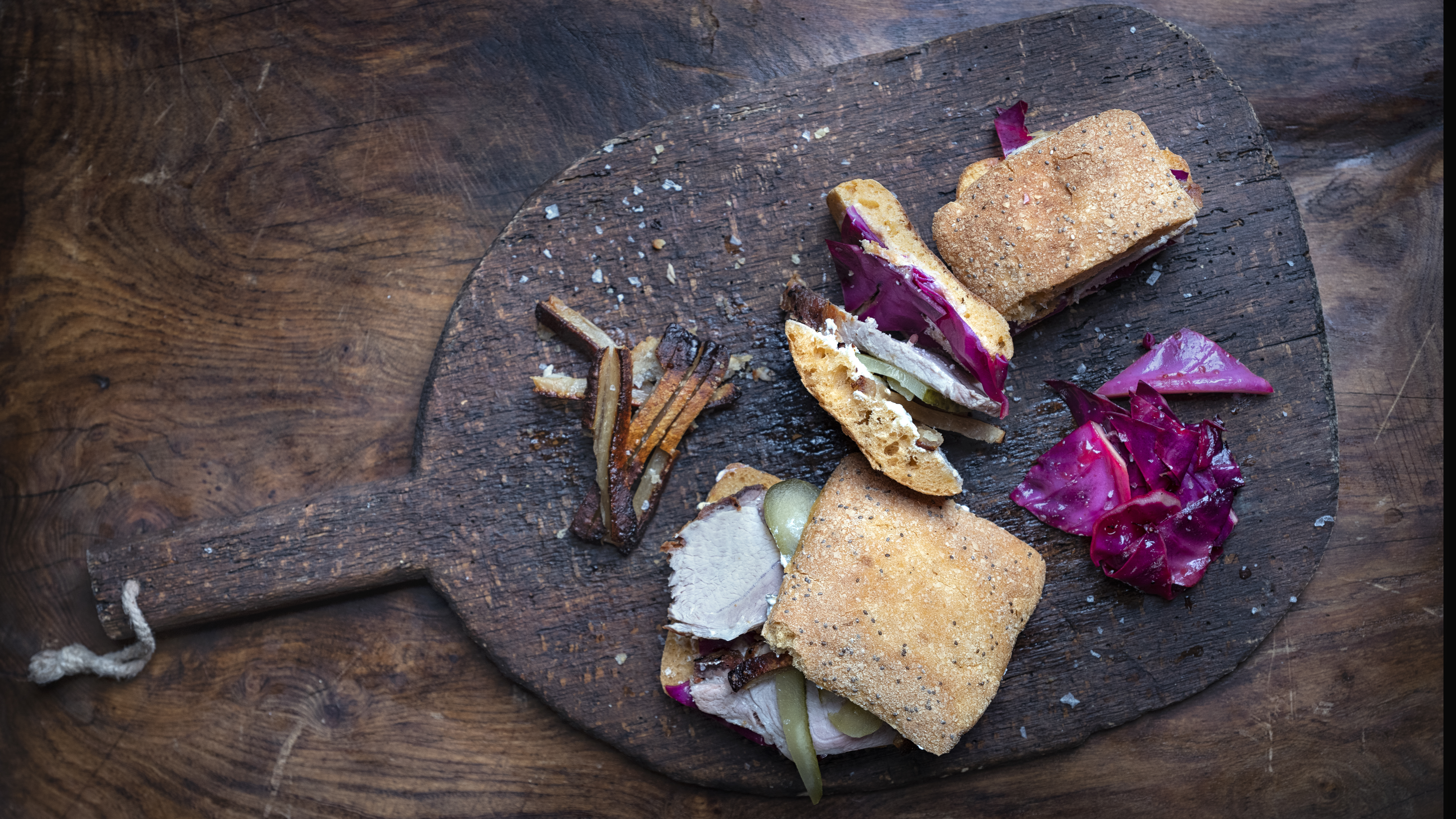 Claus Holms flæskestegssandwich