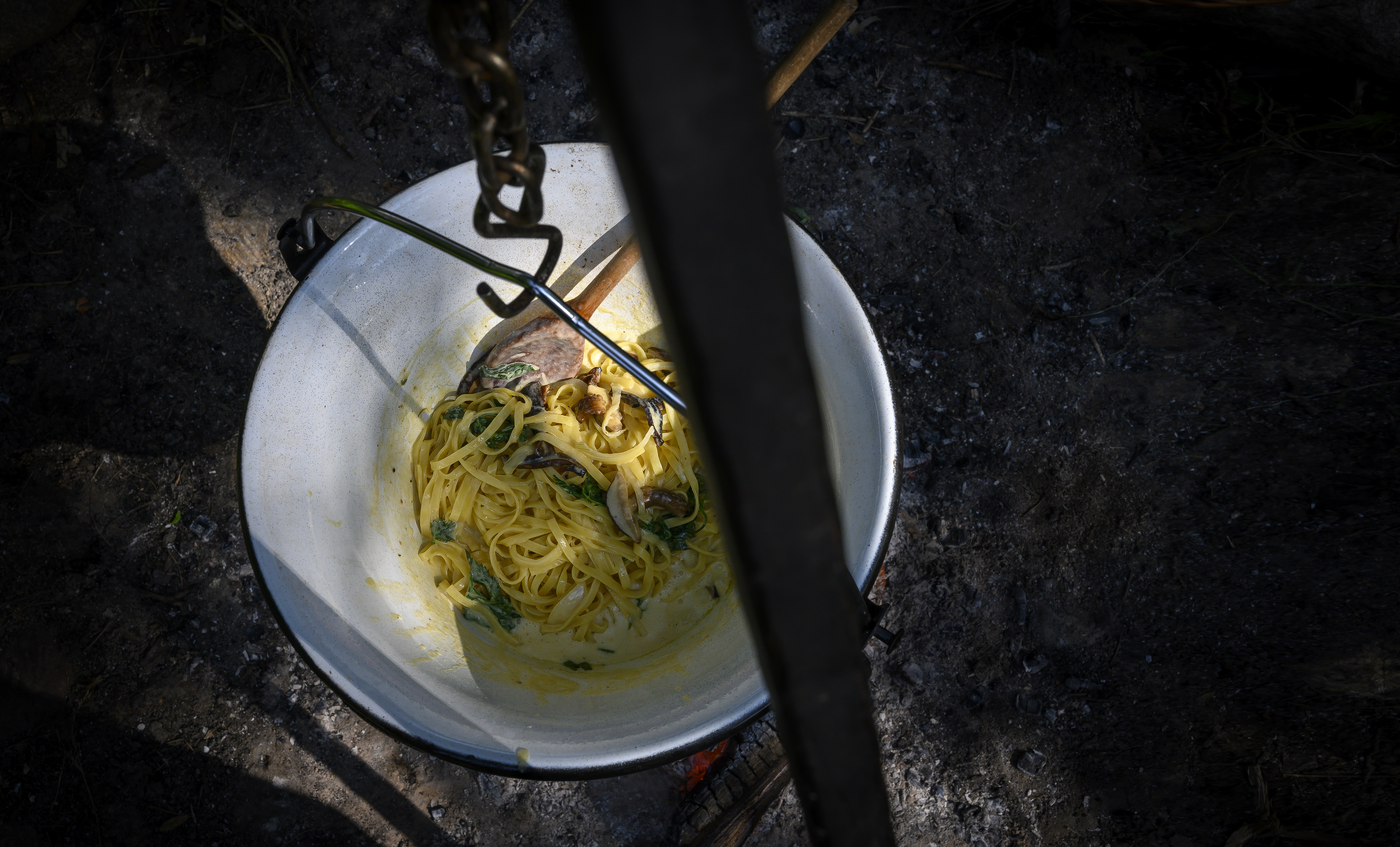 Pasta med karljohansauce