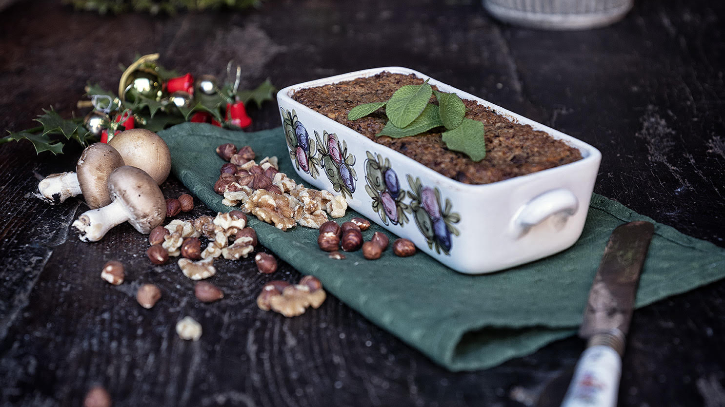 Vegansk mad: Nøddepostej med sødkartoffel