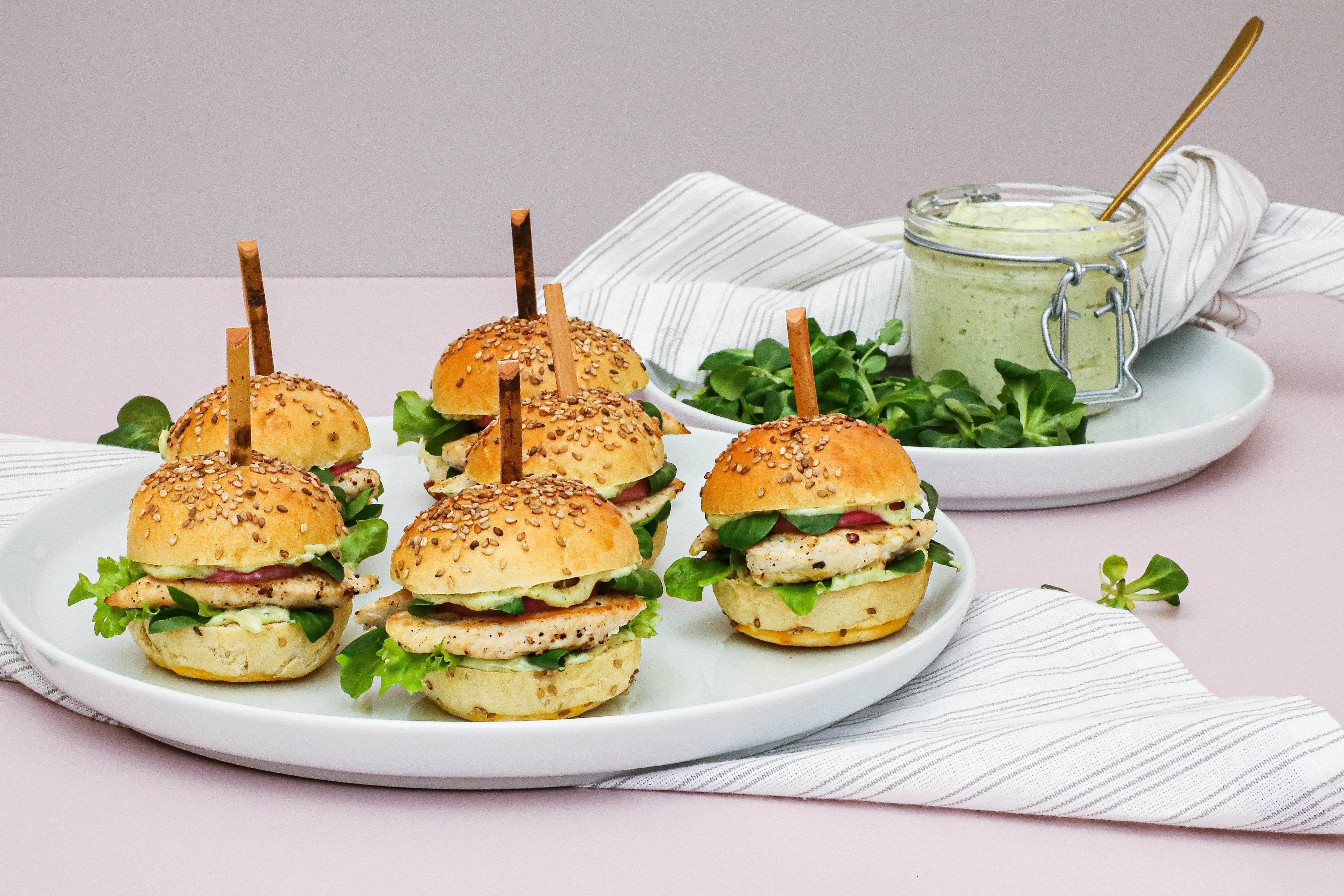 Sliders med kylling