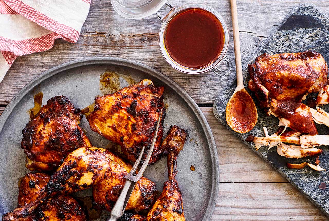 Spicy grillet southern kylling