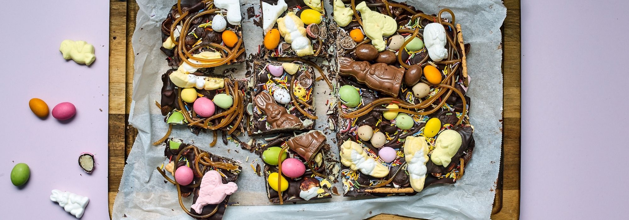 Rocky road med påskeslik