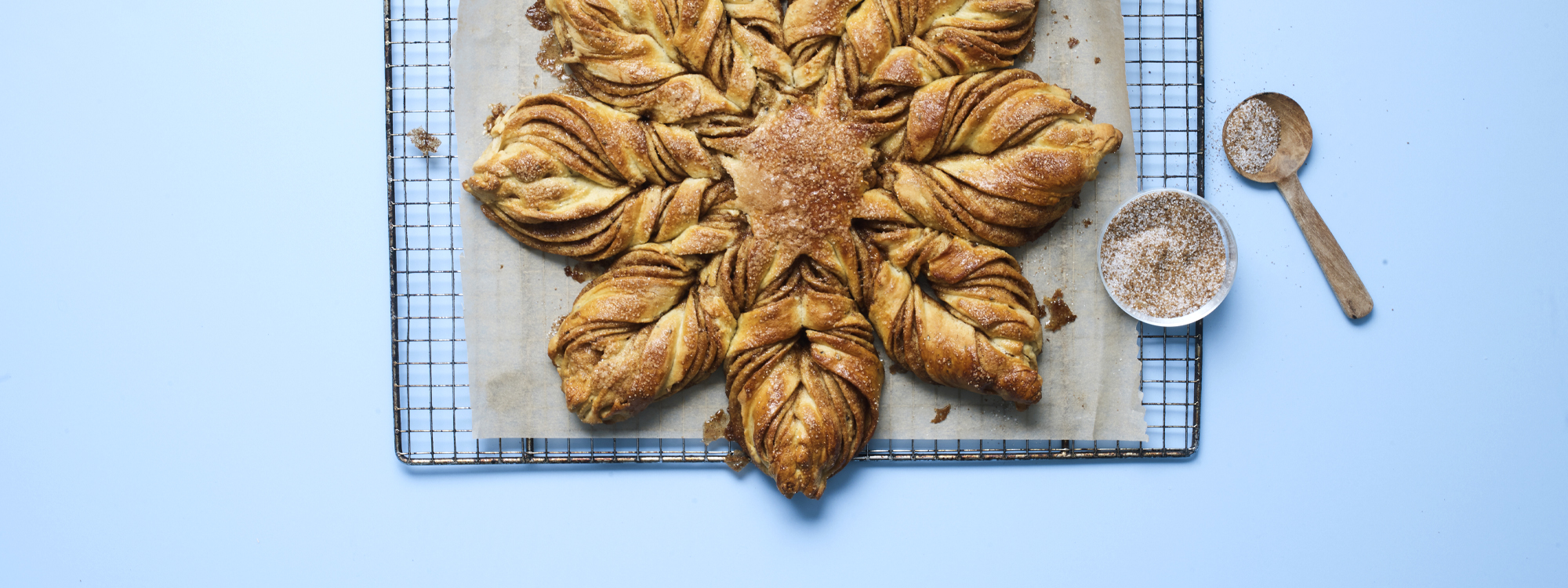 Kanelstjernebrød med lækker remonce