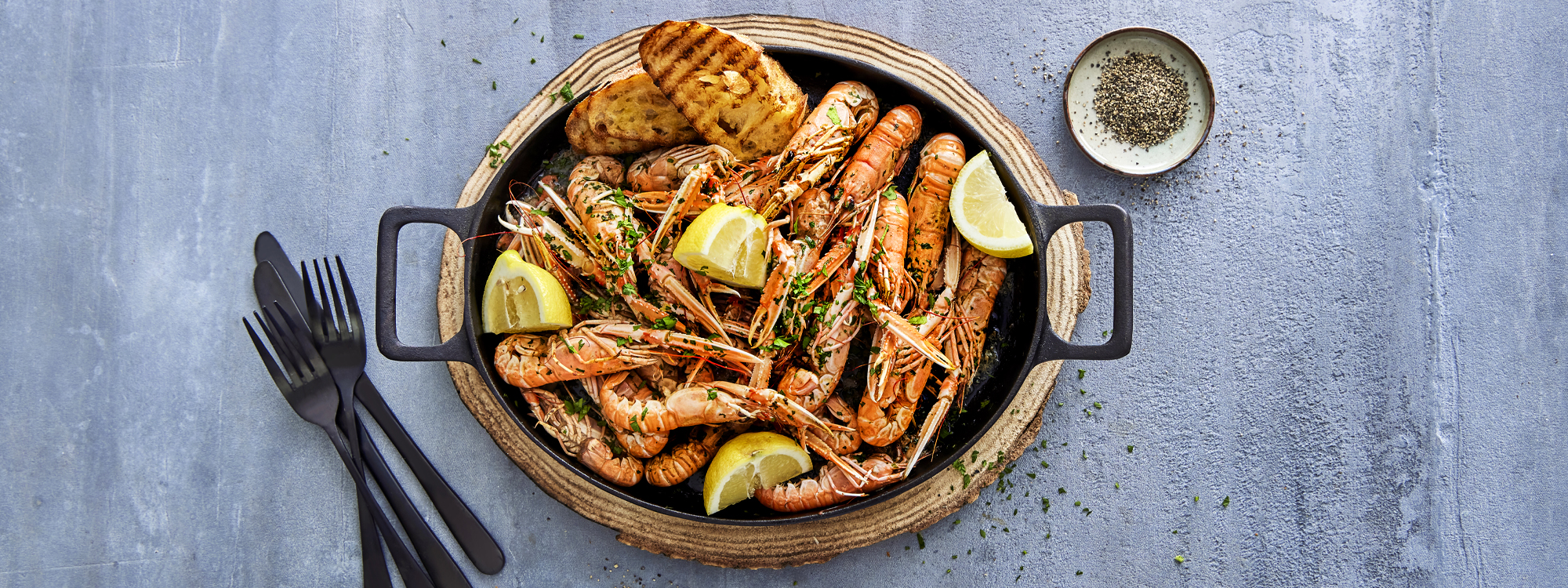 Grillet jomfruhummer