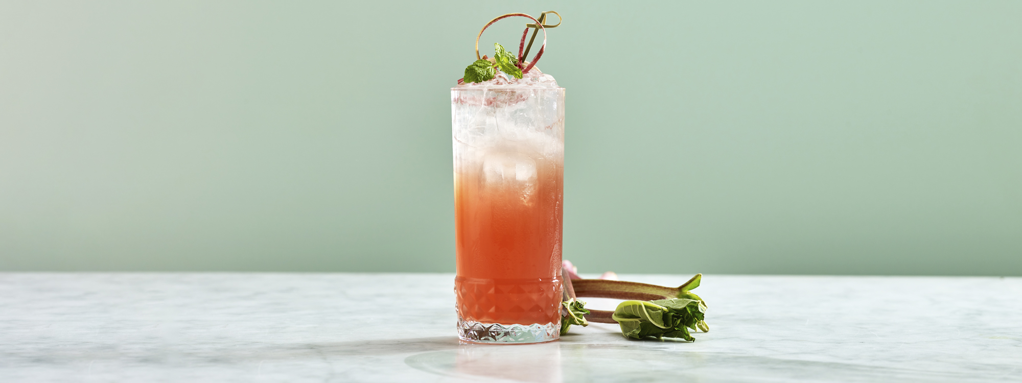 Rhubarb Collins