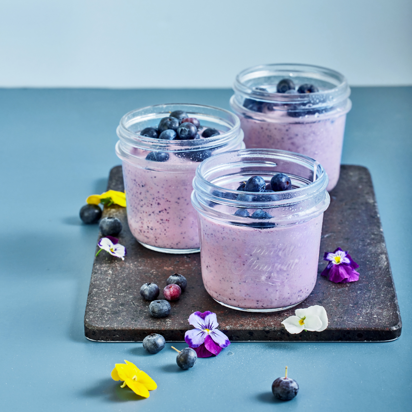 Blåbærsmoothie
