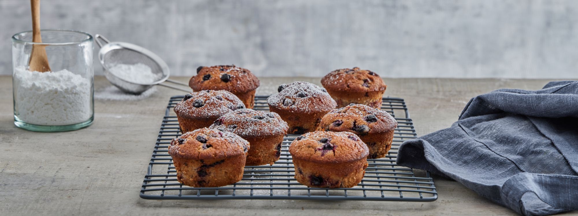 Solbærmuffins