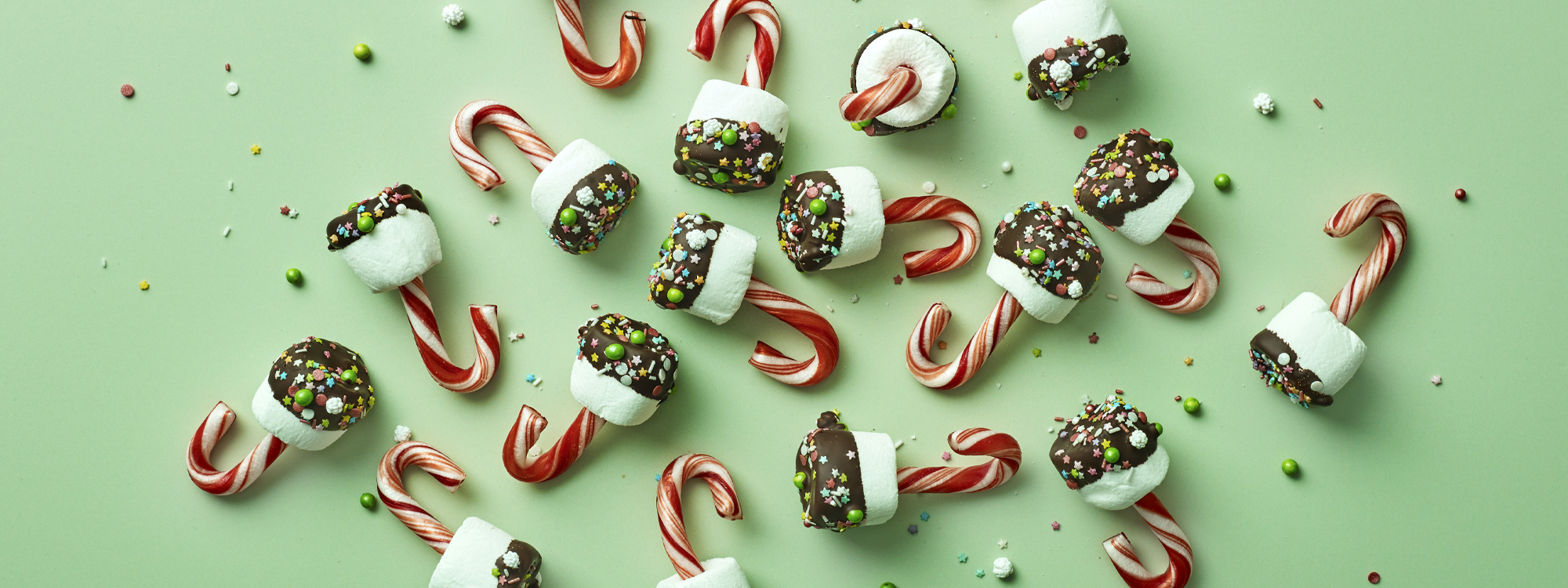 Skumfiduser med slikstokke