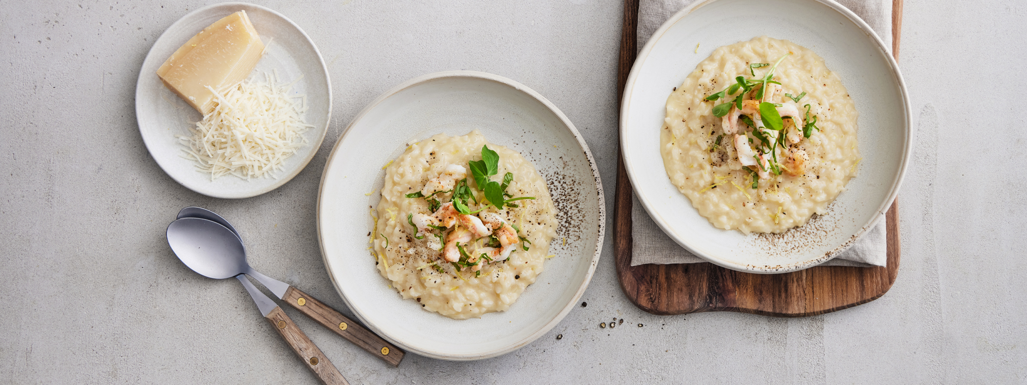 Citronrisotto med jomfruhummer