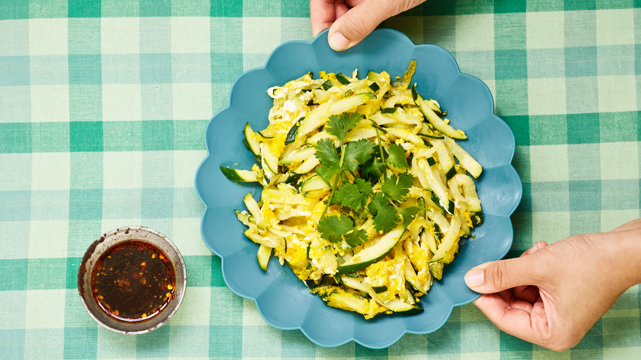 Vietnamesisk: Squash med æg