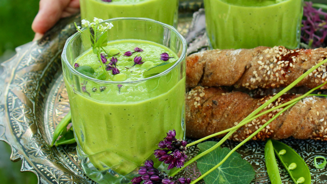 Grøn Gazpacho
