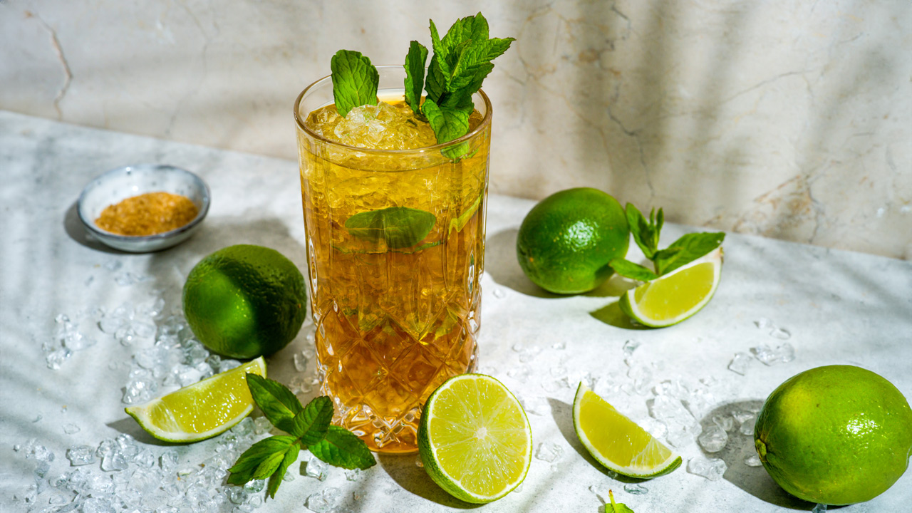 Mojito med grøn te