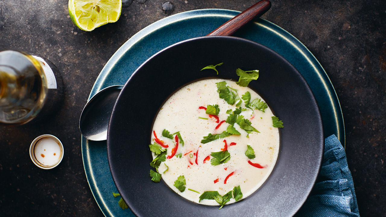 Kokos-lime-suppe