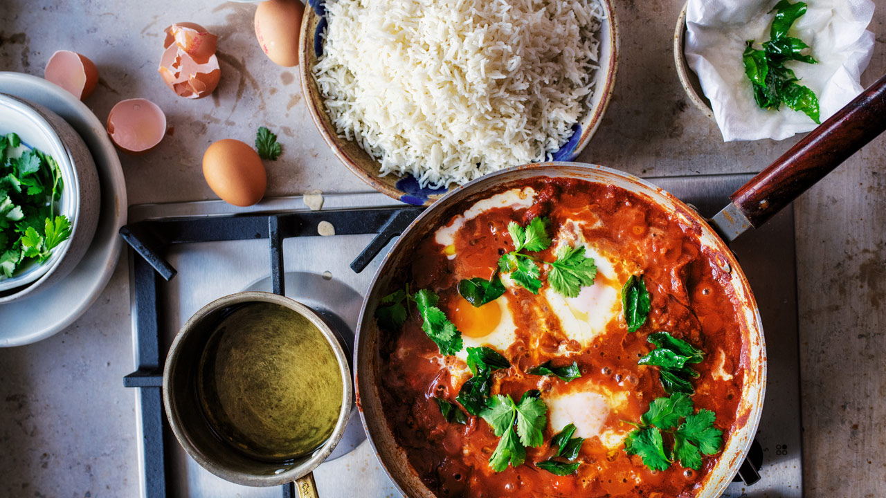 Æg sambal shakshuka