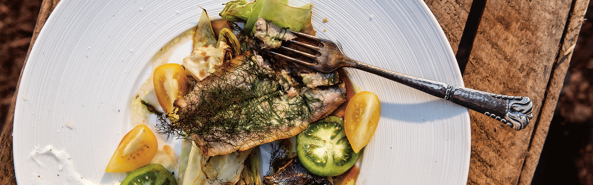 Wasabisild med sojakål