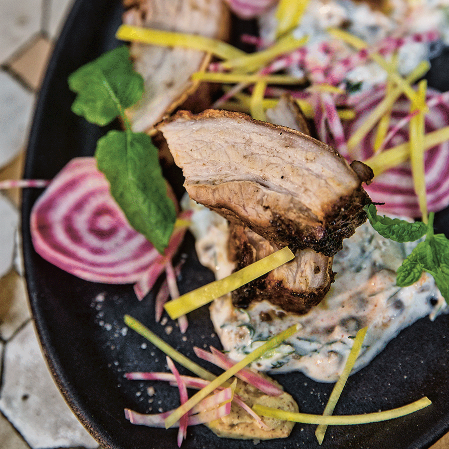 Grisebryst - Low & slow med bolsjebeder
