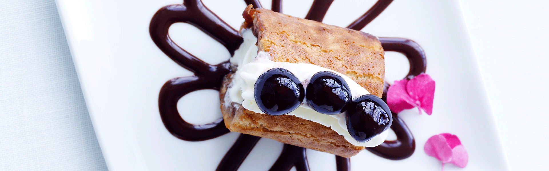 Fragilitérulle med kirsebæris