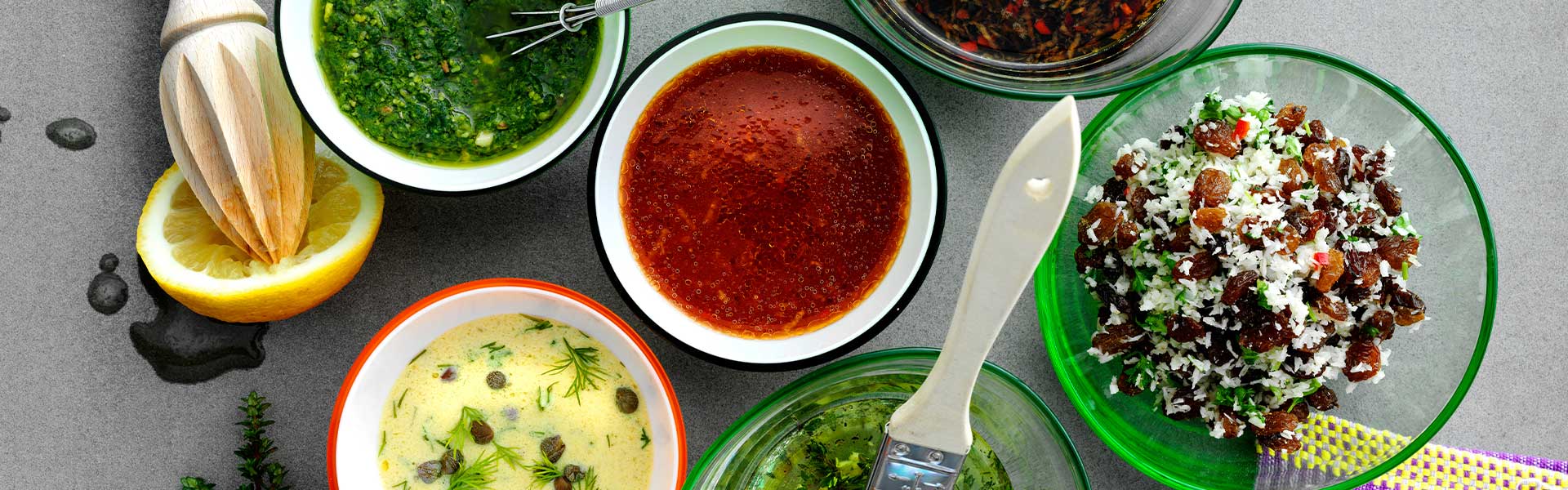 6 marinader til grill, grønt og salater