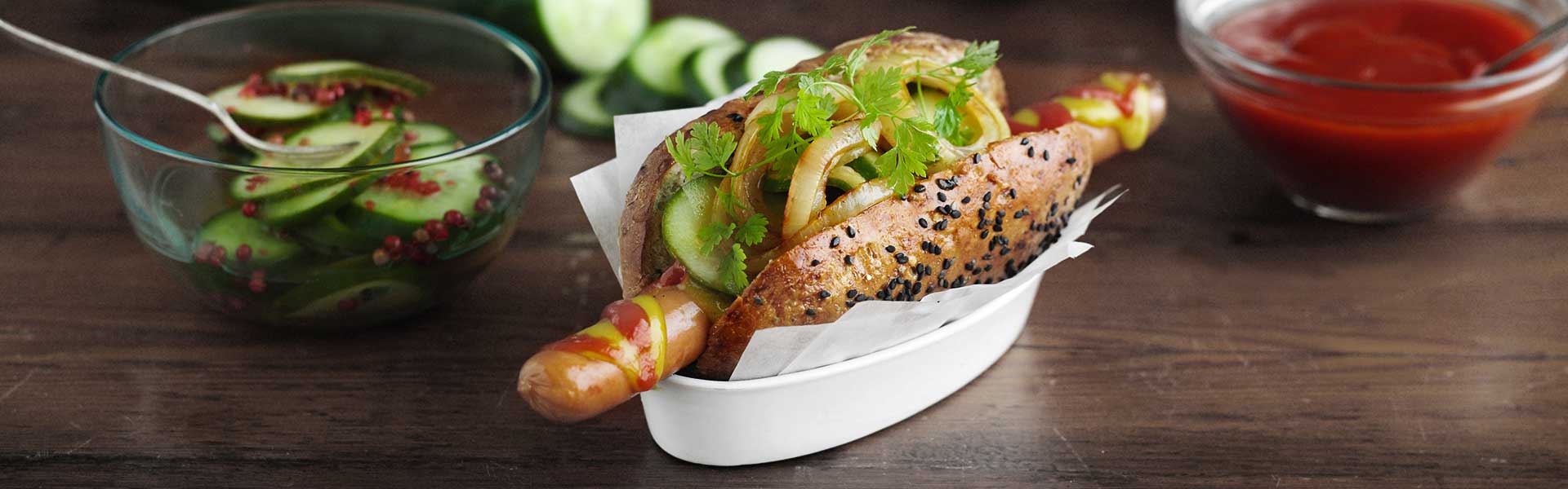 Hotdog brød