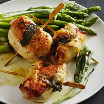 Kylling saltimbocca