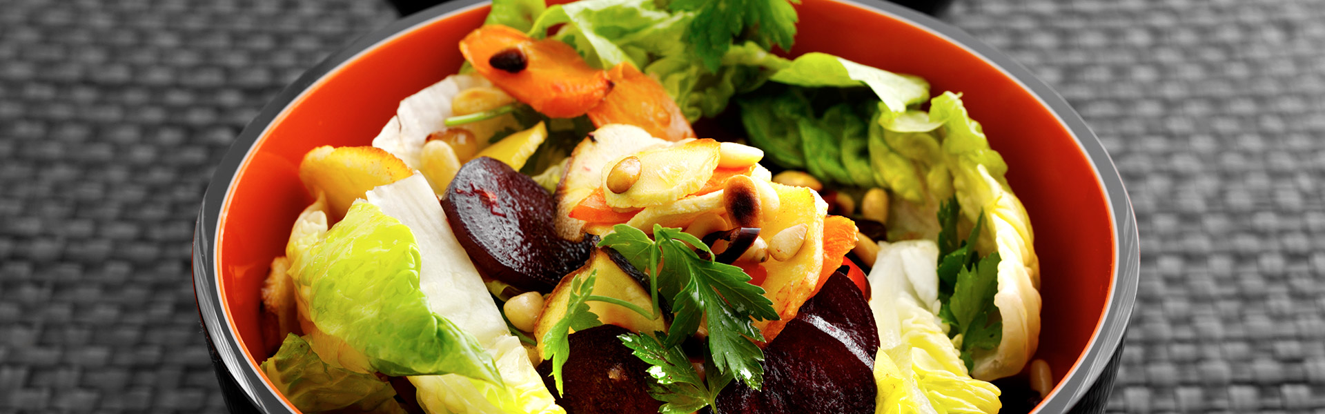 Vintersalat med rodfrugter