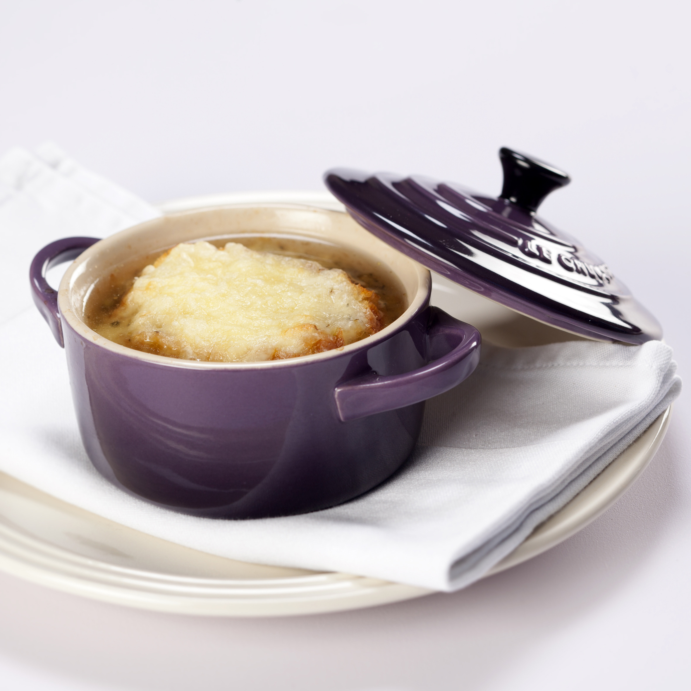 Løgsuppe med ostebrød