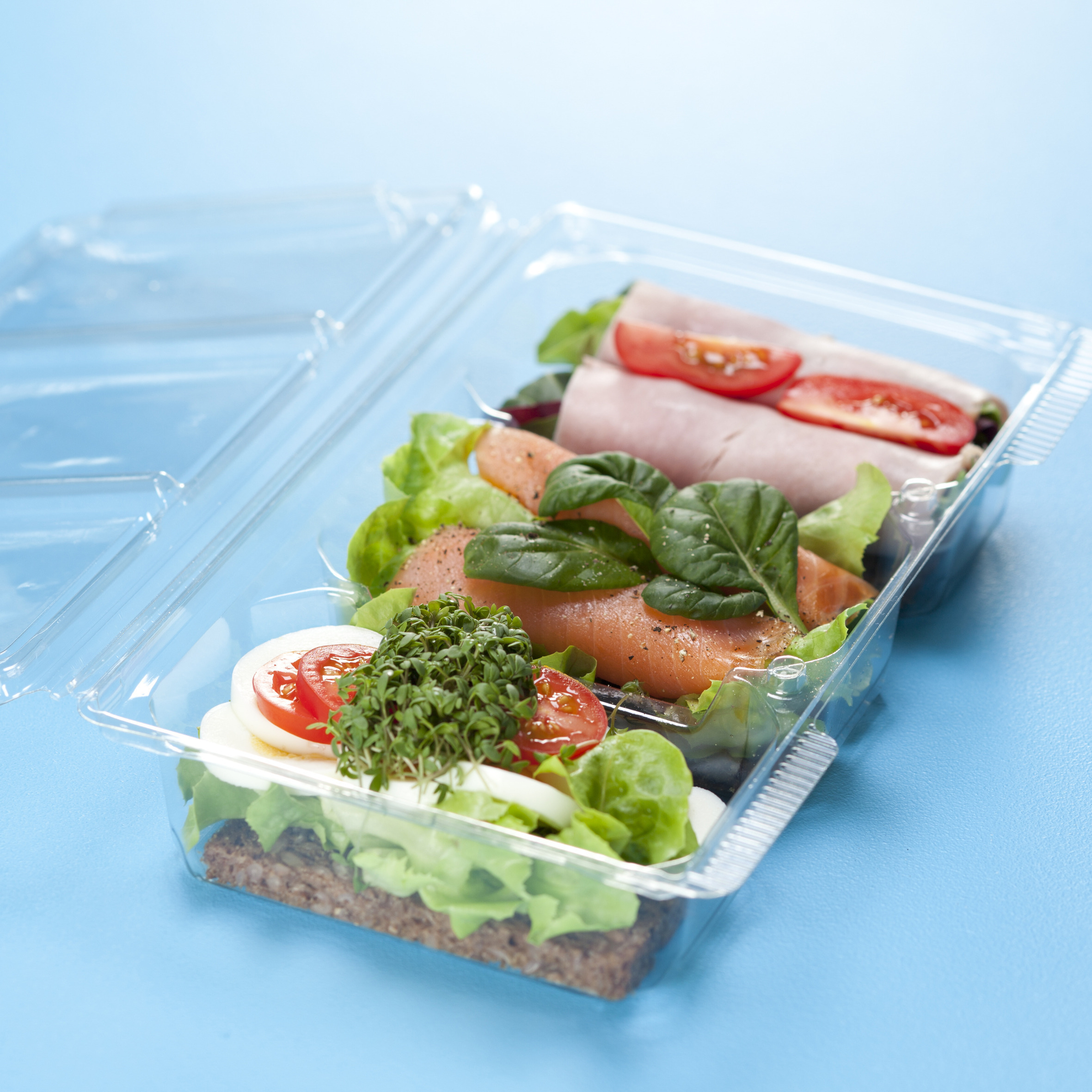Madpakke med smørrebrød