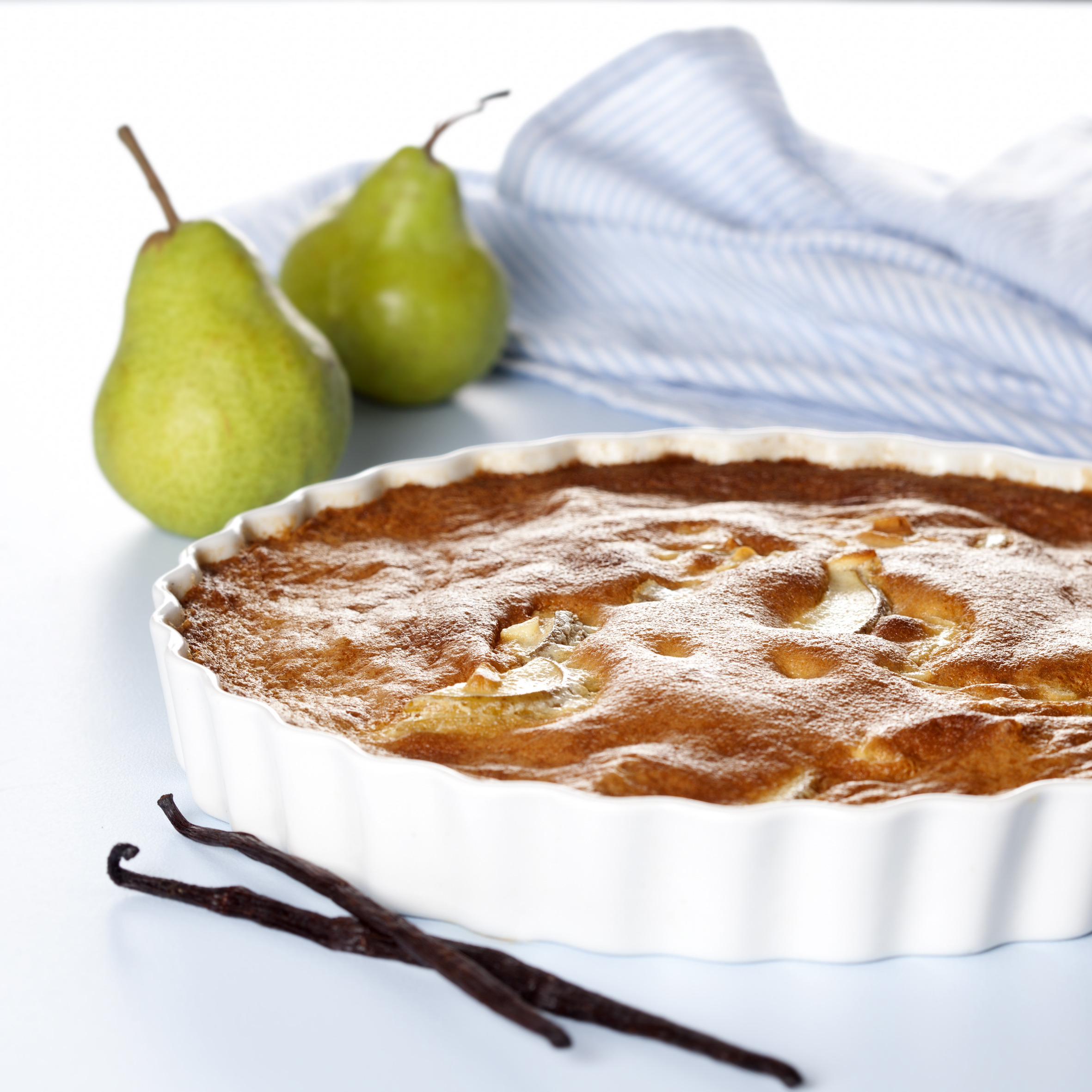 Pæreclafoutis (pæretærte)