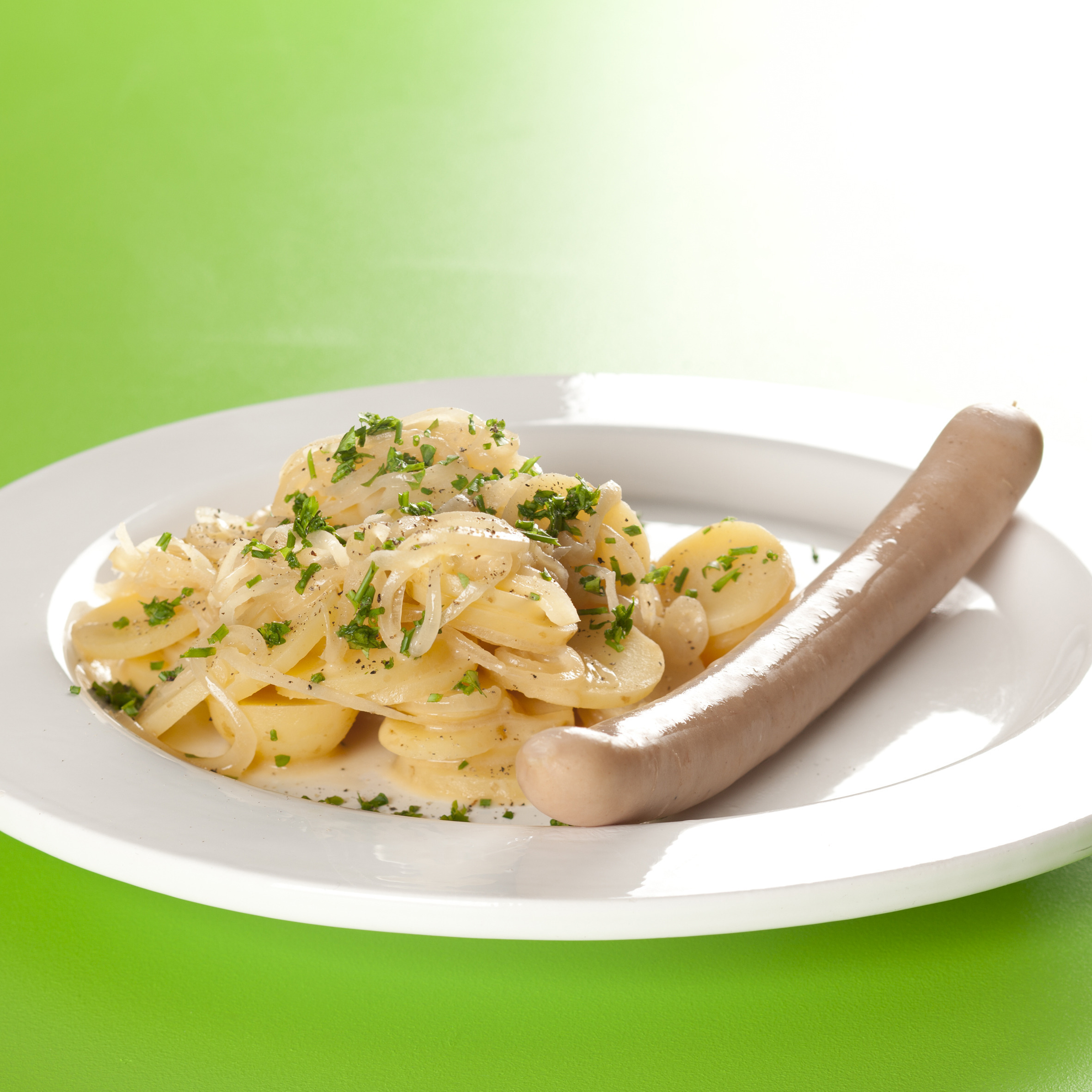 Wienerpølser med varm kartoffelsalat