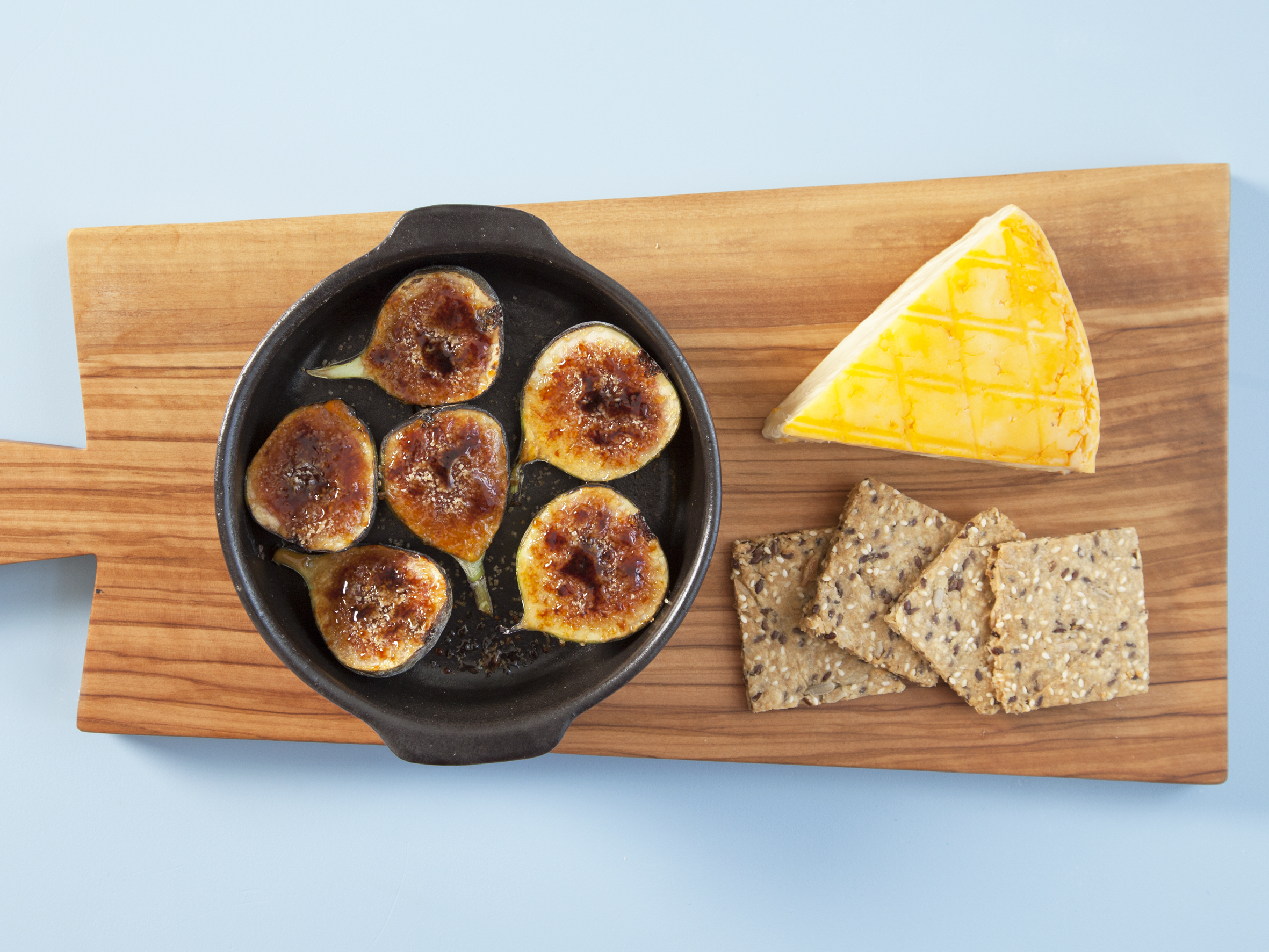 Brændte figner til ost