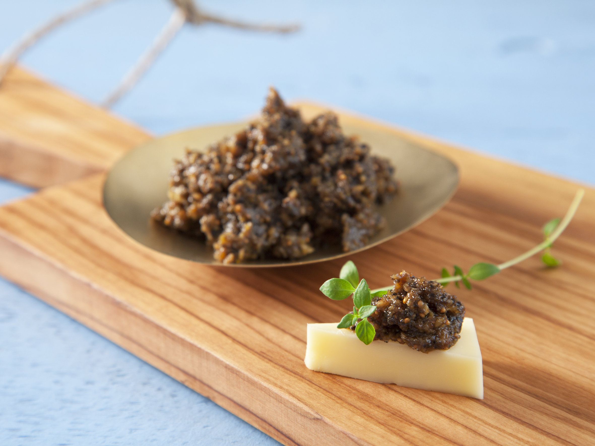 Figen- og oliventapanade med ingefær