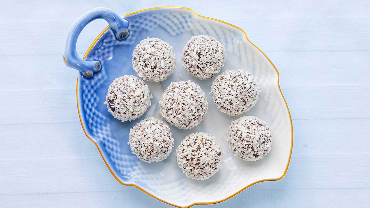 Annies romkugler med sorte bønner