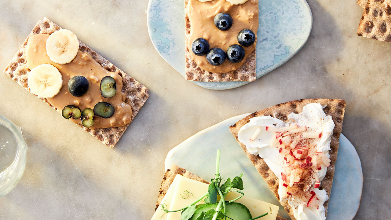 Knækbrød med et smil