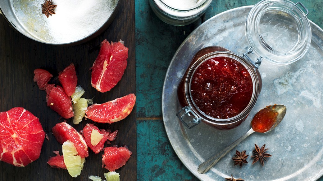 Rosa grapemarmelade